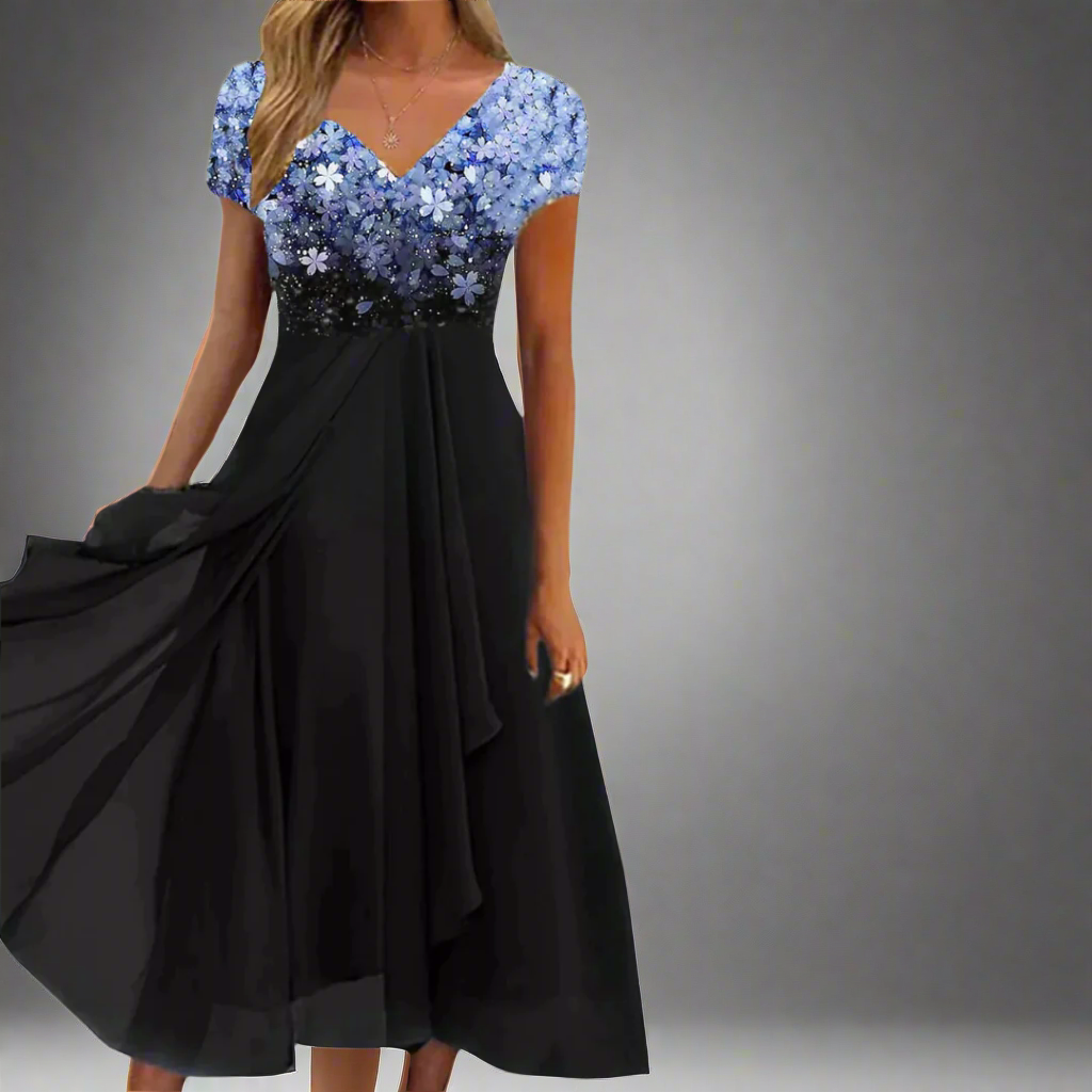 Lieselotte | Premium Lace Dress with Floral Elegance