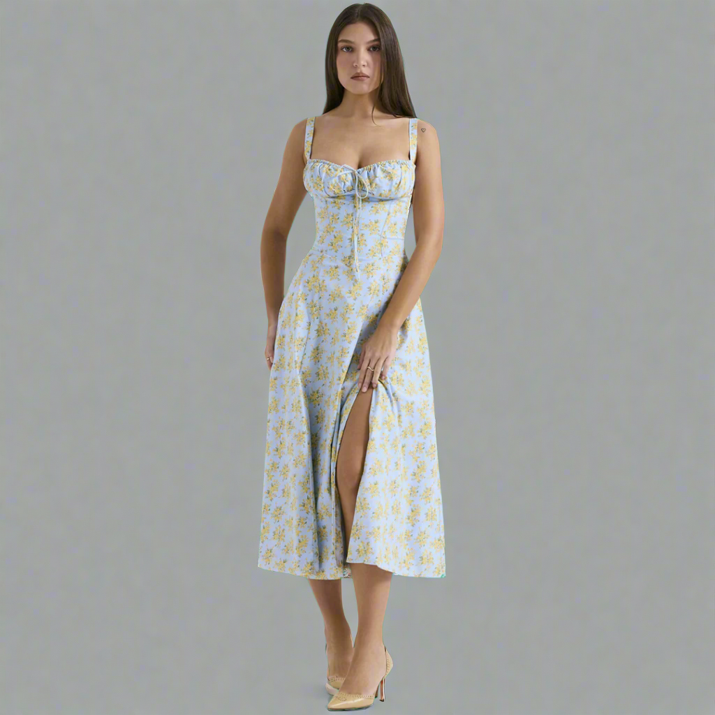 Josina | Premium Waist Dress in Bustier Design