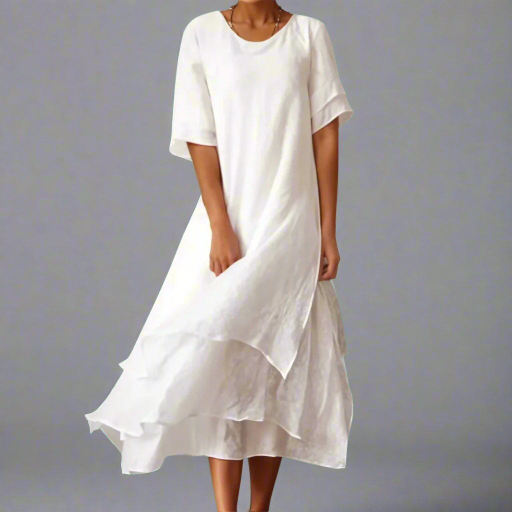 Erenthrud | Elegant Maxi Dress for Summer Dreams