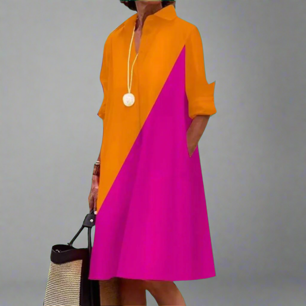 Helene | Premium Midi Dress for Timeless Ease
