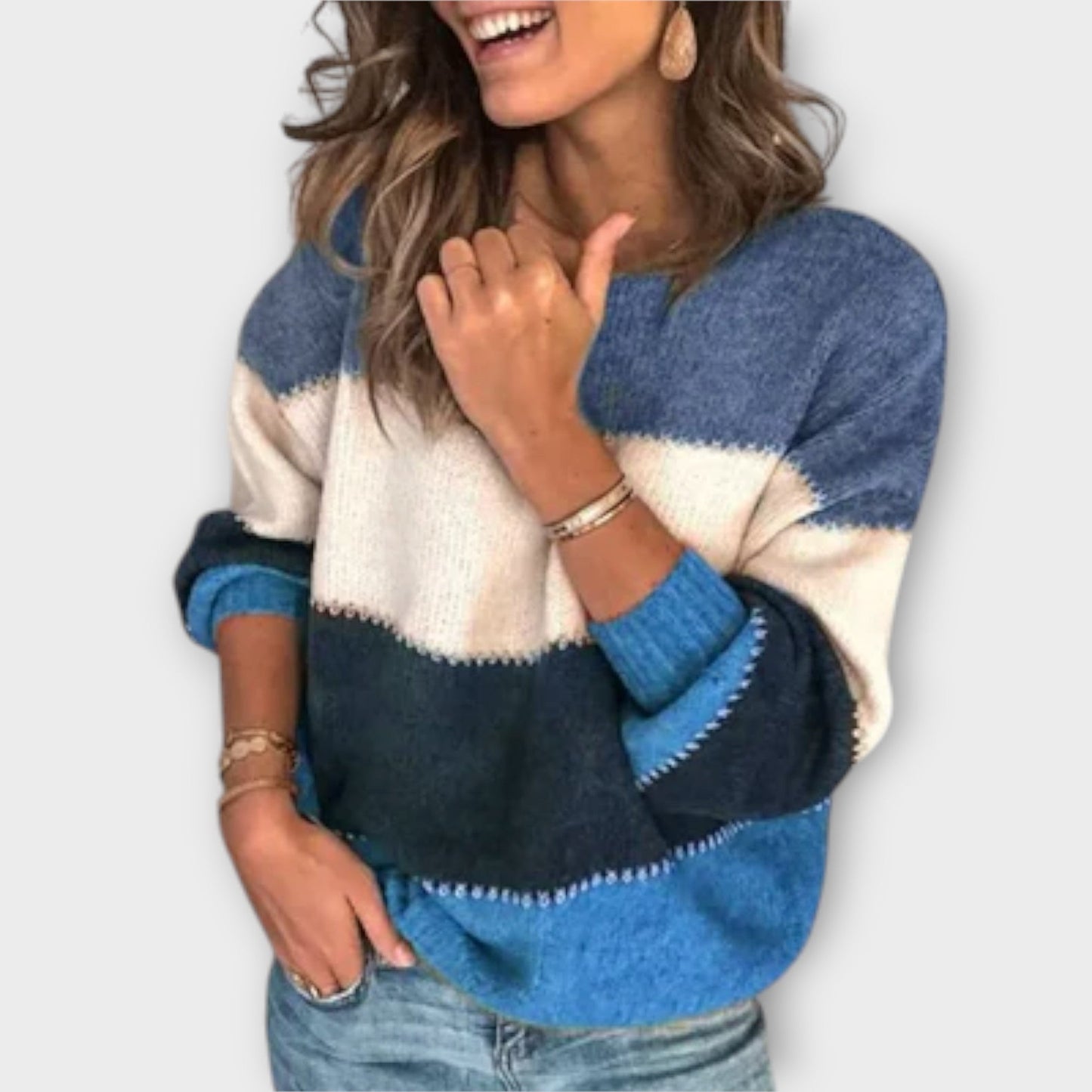Elisa | Cozy Retro Knit Sweater
