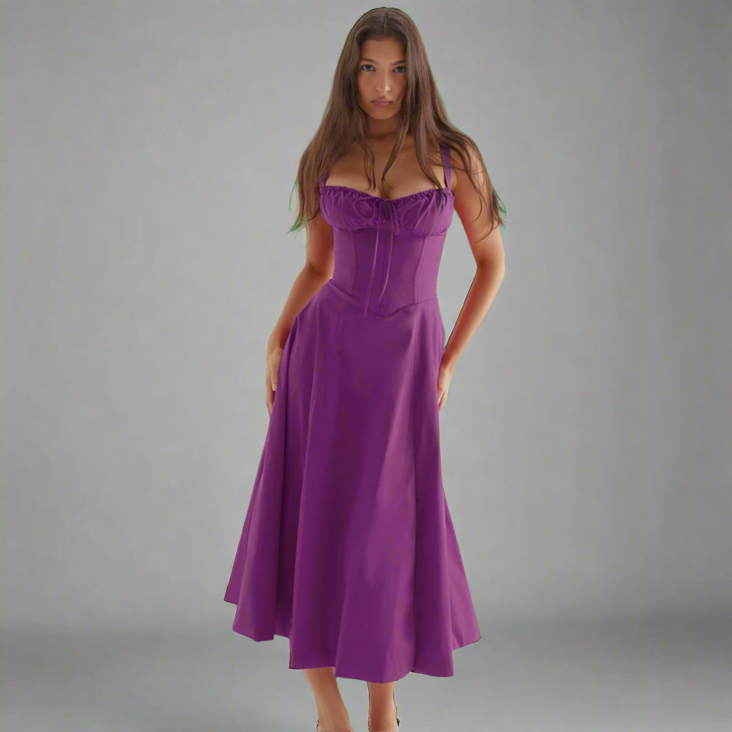 Josina | Premium Waist Dress in Bustier Design