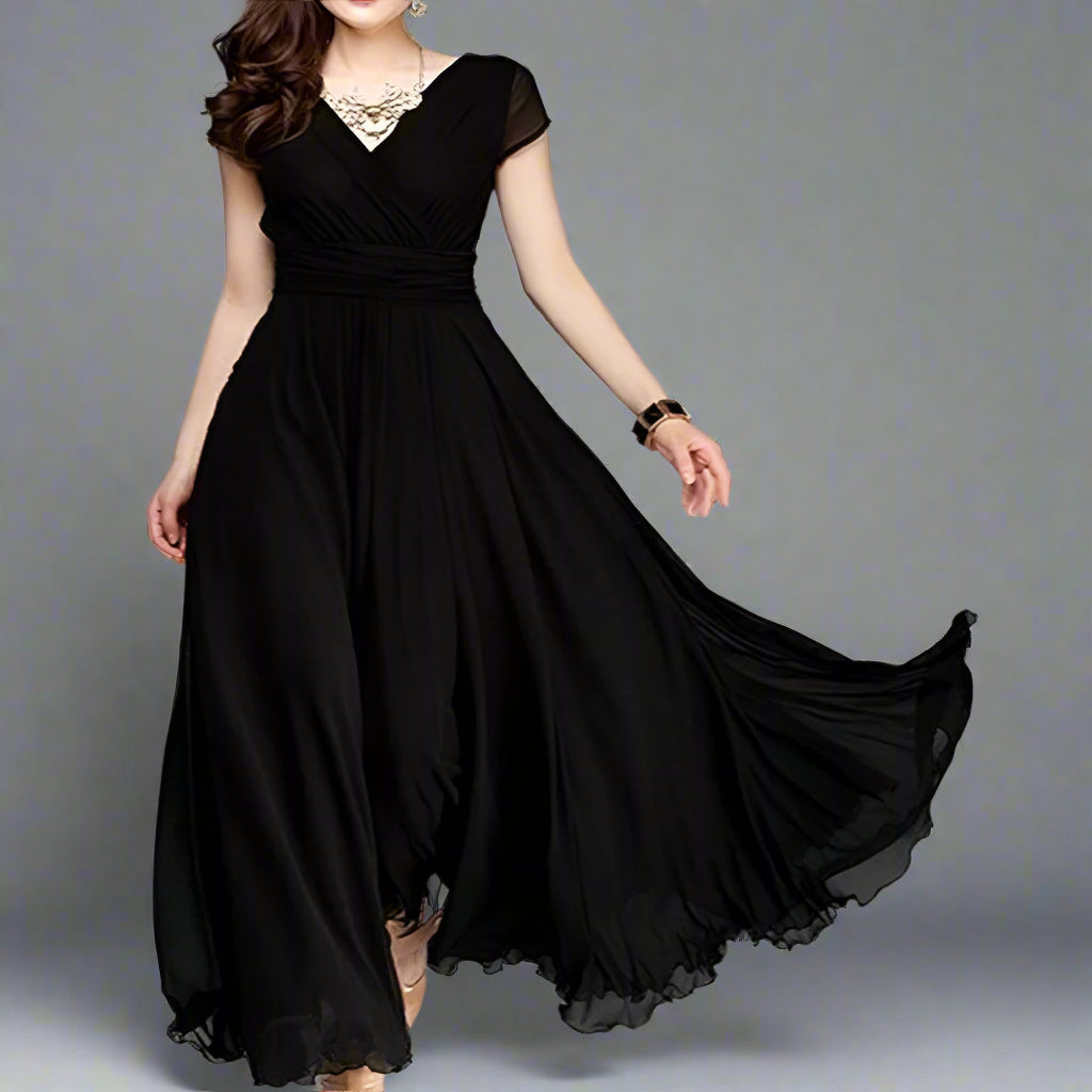 Karmilda | Elegant Chiffon Evening Dress for Women