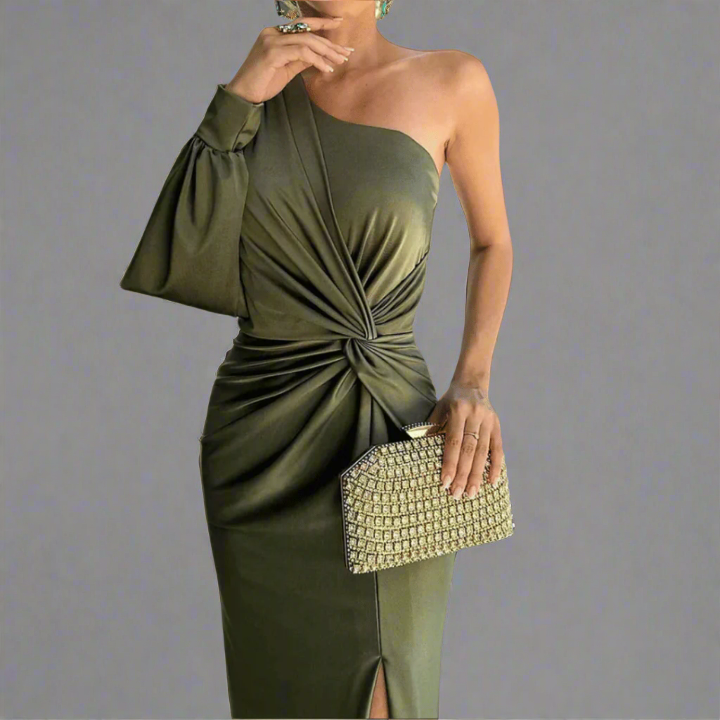 Marentha | Maxi Dress with Flattering Elegance