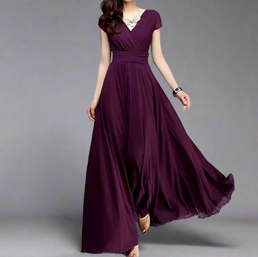 Karmilda | Elegant Chiffon Evening Dress for Women