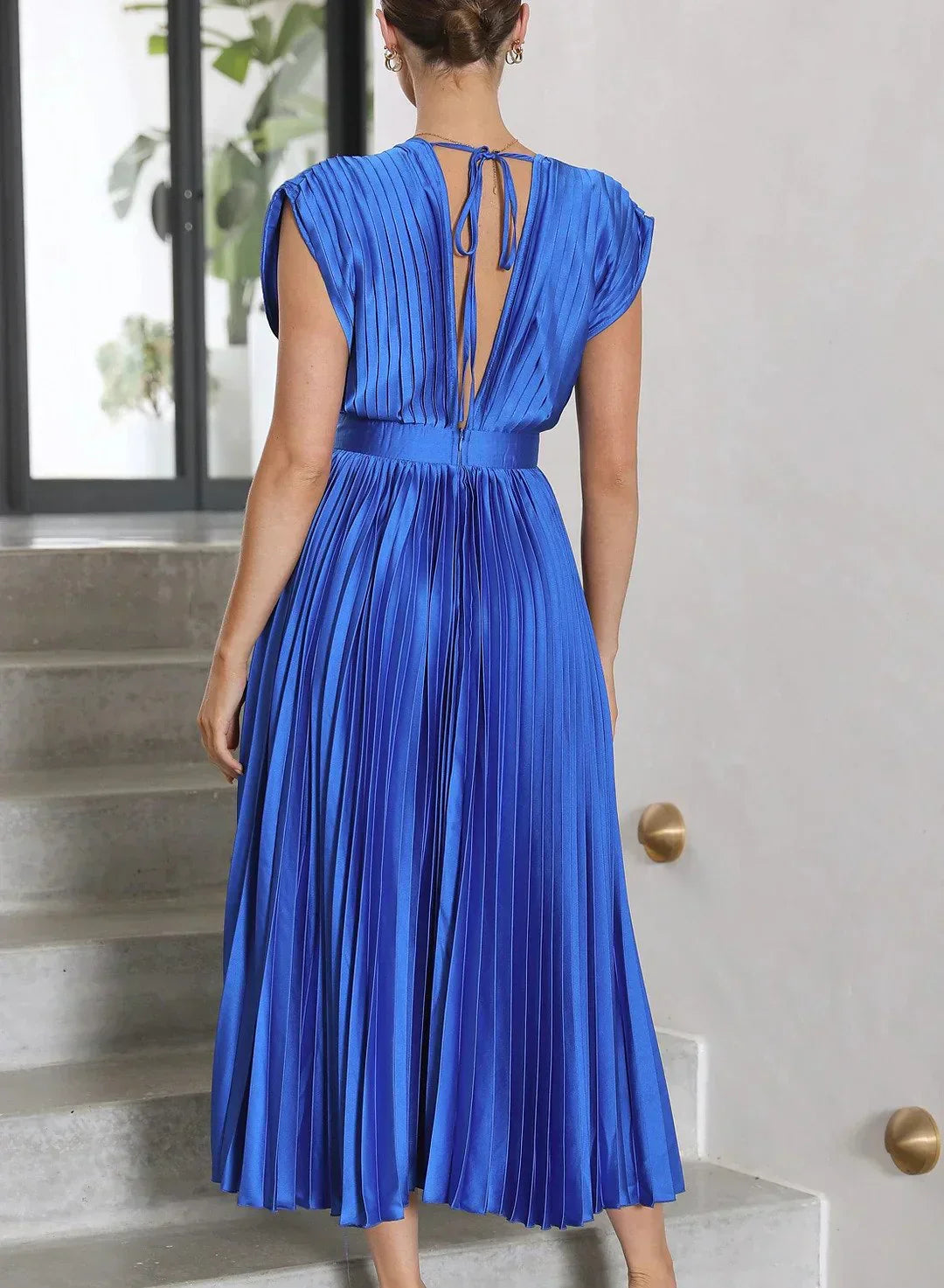 Rosea Longline Draped Dress