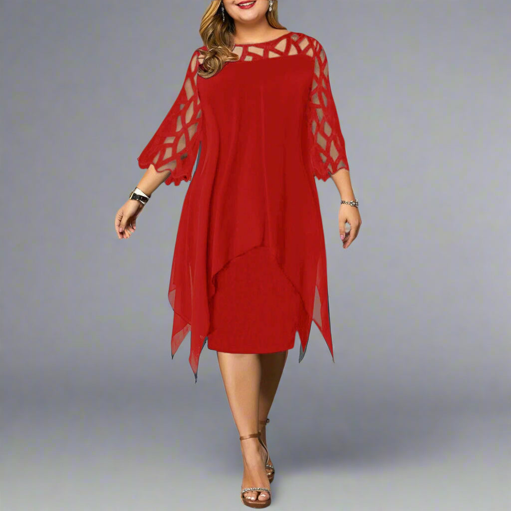 Jamie | Stylish Midi Dress with Wow Effect