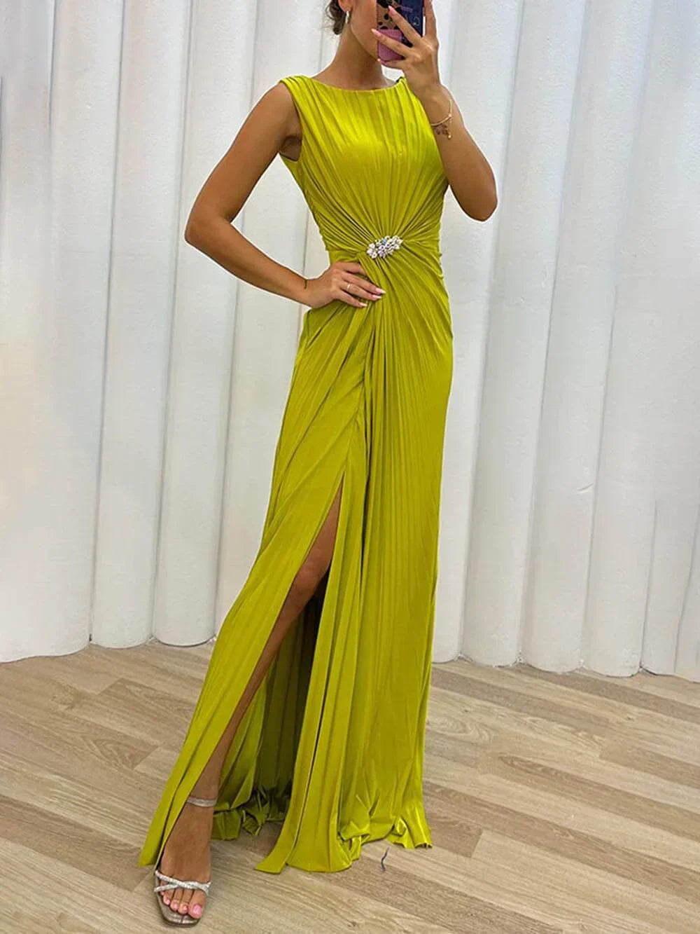 Alma – Draped Dress