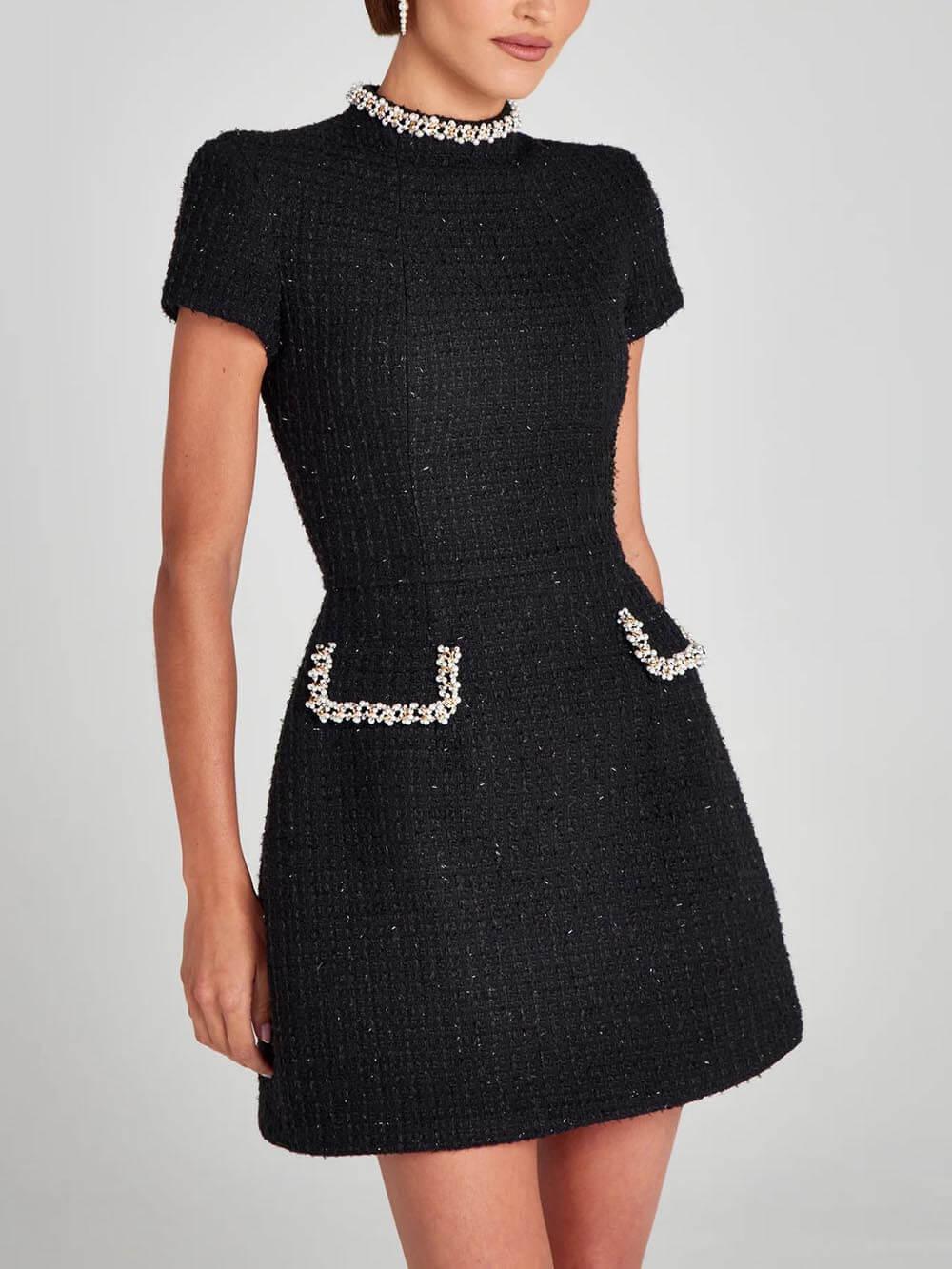 Round Neck / Black / XL