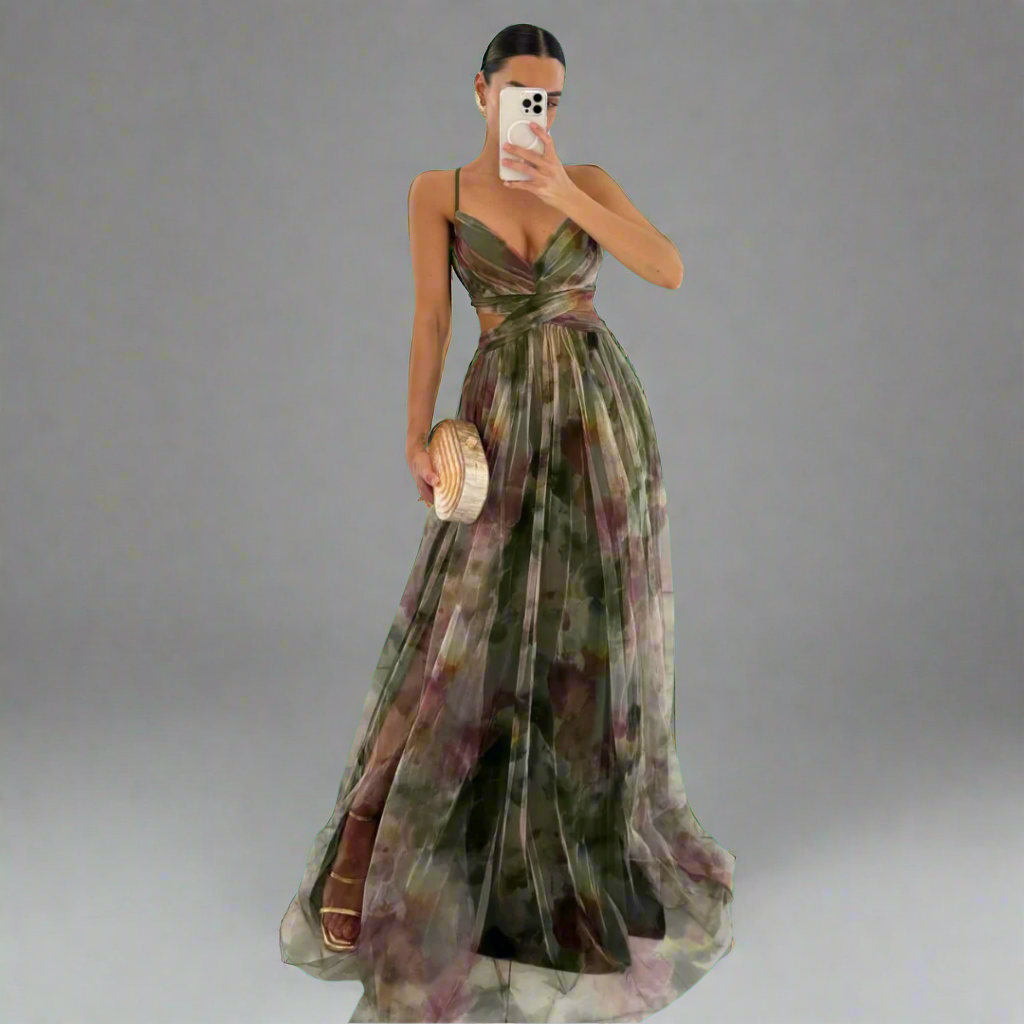 Helbruna | Elegant Midi Dress for Everyday and Comfort