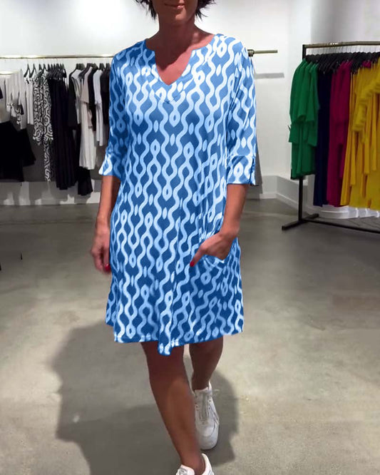 Aileen | Chic Printed Midi