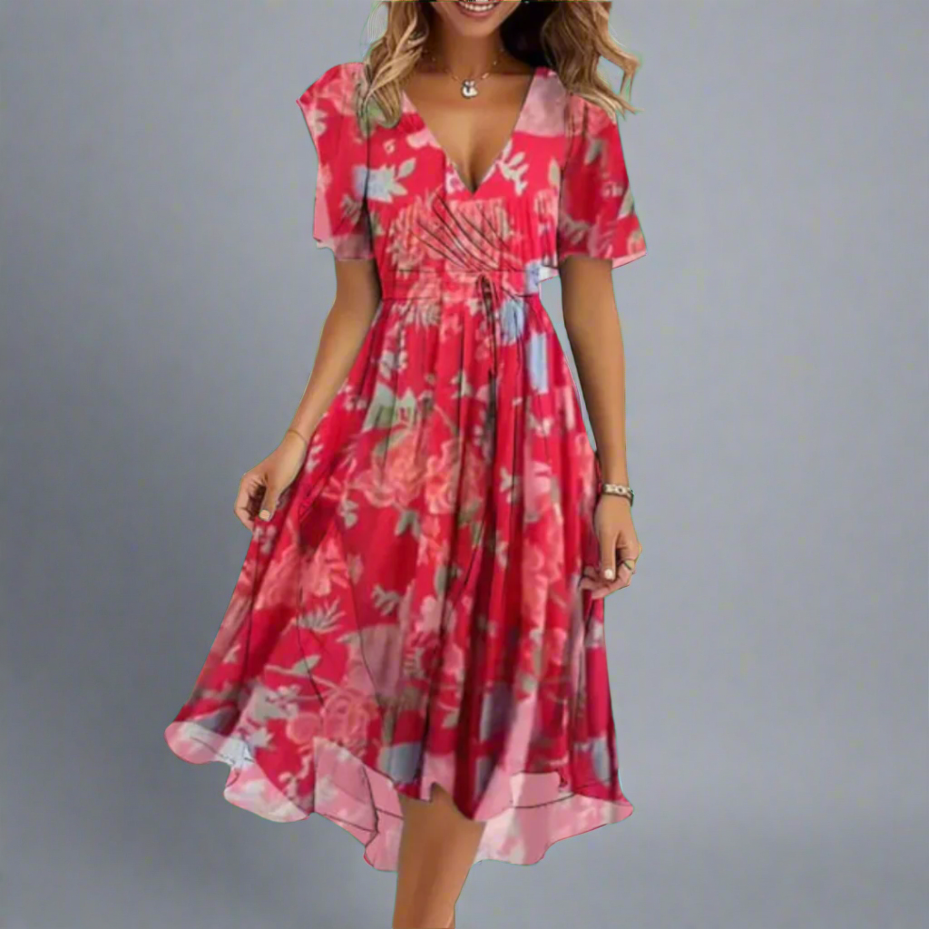 Armgard | Feminine Maxi Dress with Feel-Good Factor