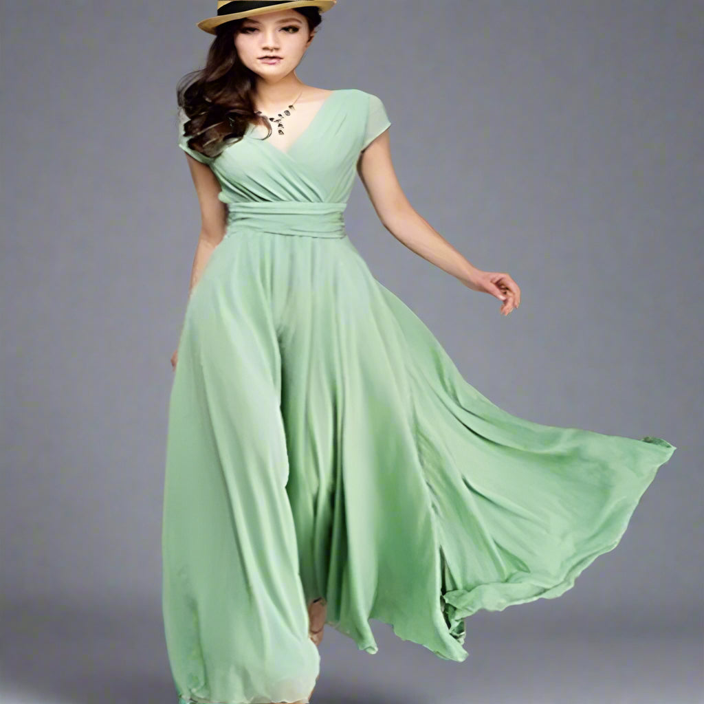Karmilda | Elegant Chiffon Evening Dress for Women