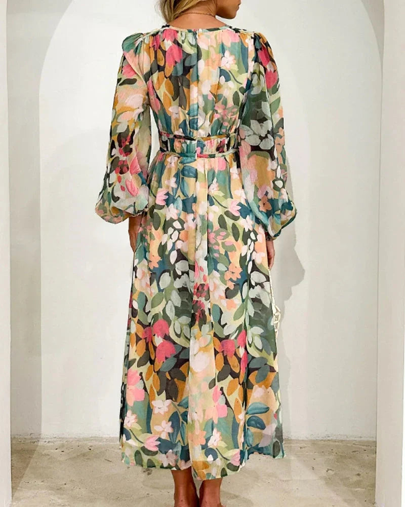 Rosea Boho Maxi Dress