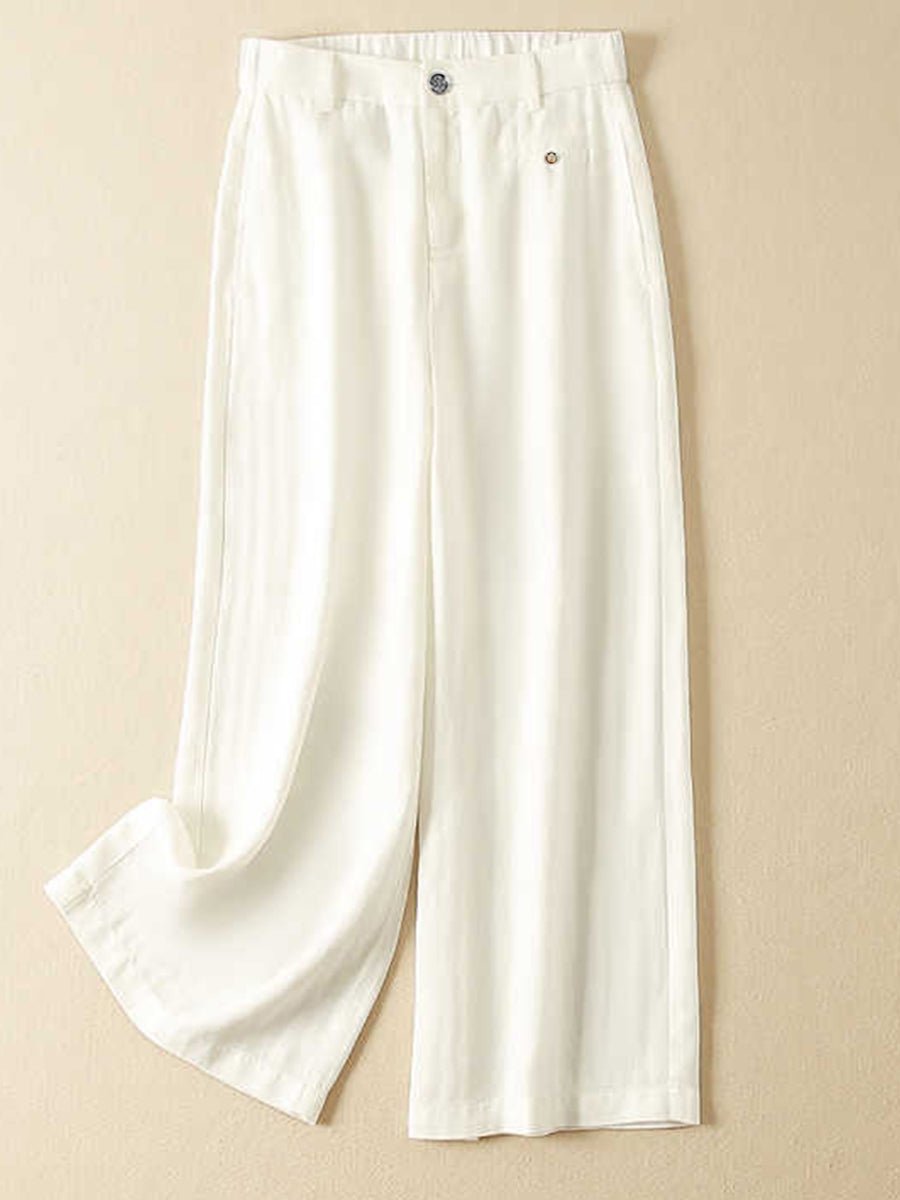 Oliva | Stunning Wide-leg Casual Pants