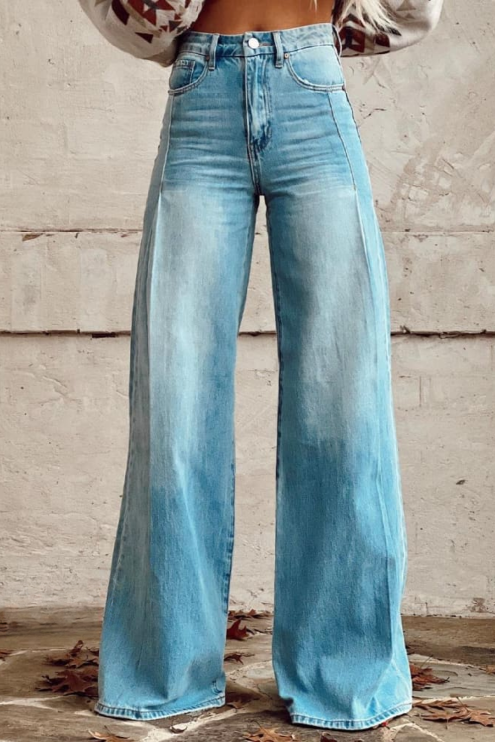 VINTAGE JEANS LIGHT BLUE