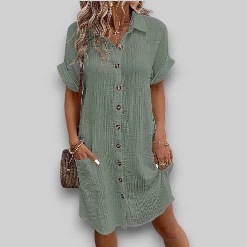 Clara – Women's Shirt Dress