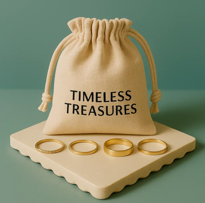 Vintage Green Crystal Ring