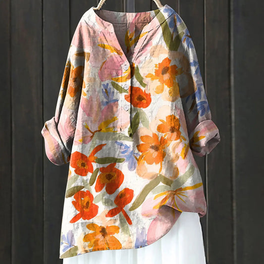Lily | Flowing floral blouse