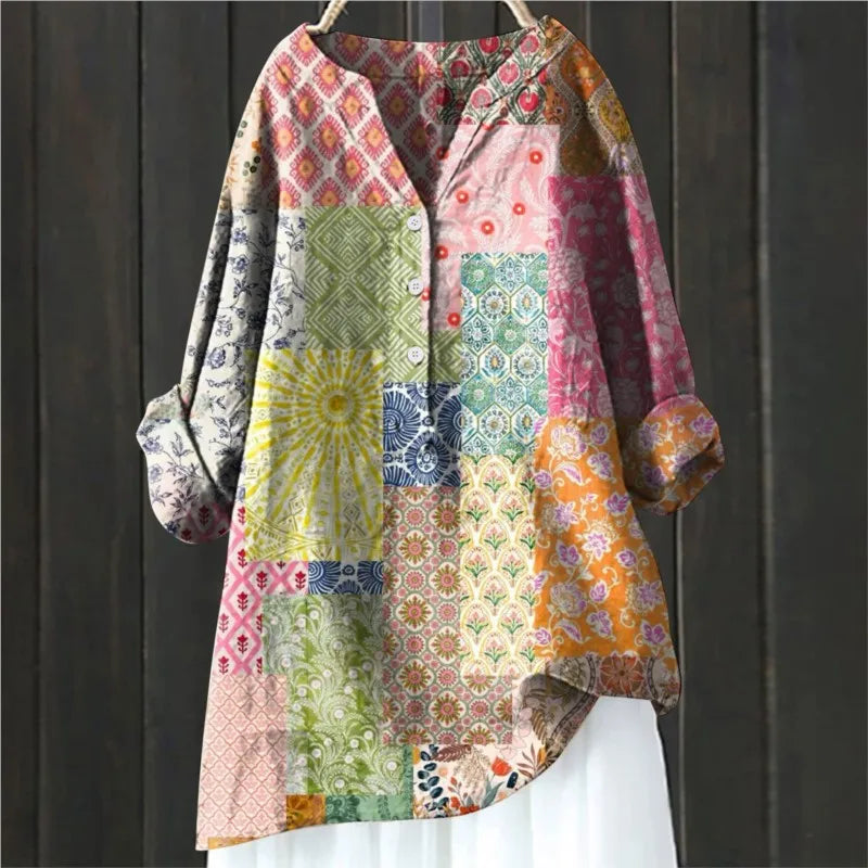 Lily | Flowing floral blouse