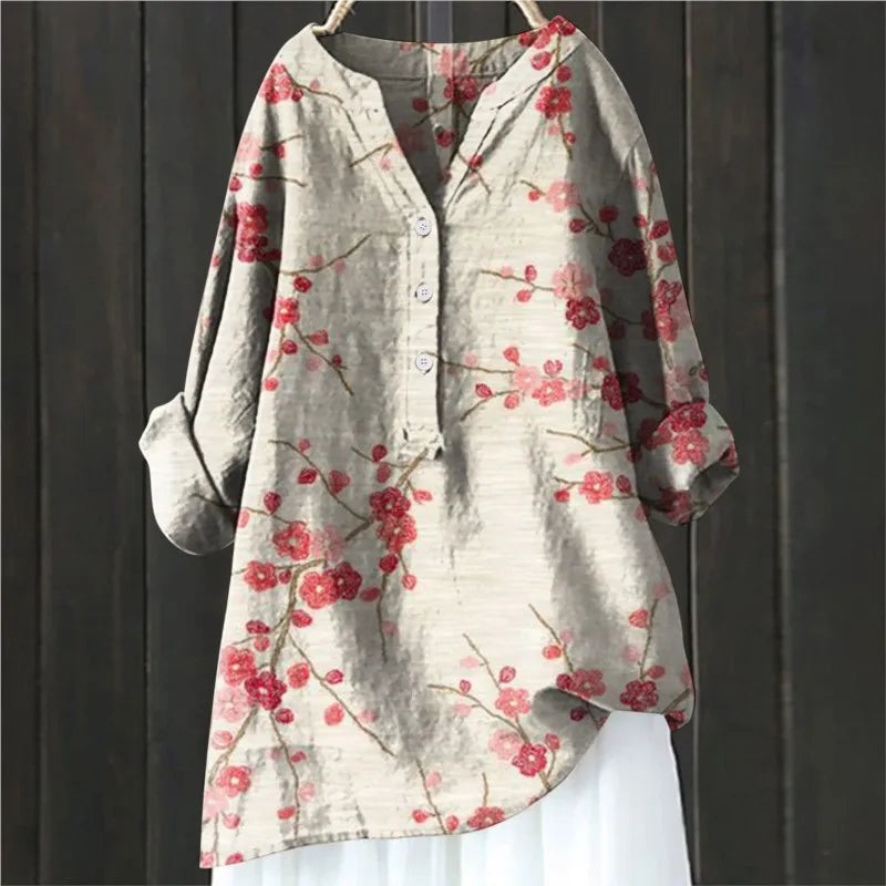 Lily | Flowing floral blouse