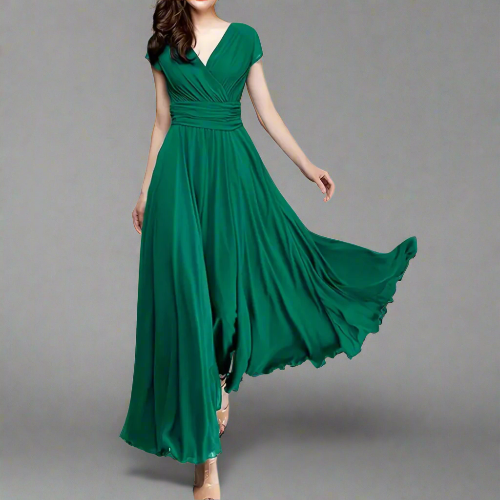 Karmilda | Elegant Chiffon Evening Dress for Women