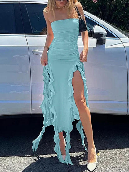 Ruffle Maxi Dress