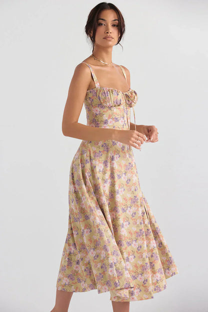 Rosea Sleeveless Midi Dress