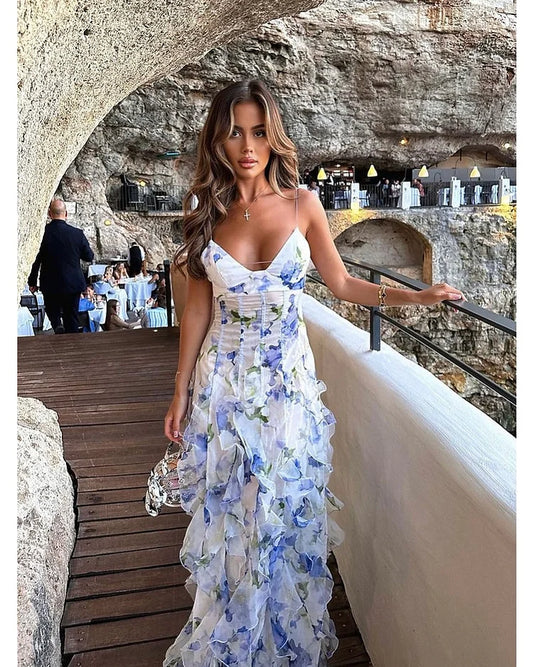 Rosea Enchanting Floral Dress