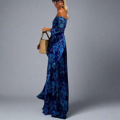 Annemarie | Premium Long Floral Dress for Elegance and Comfort