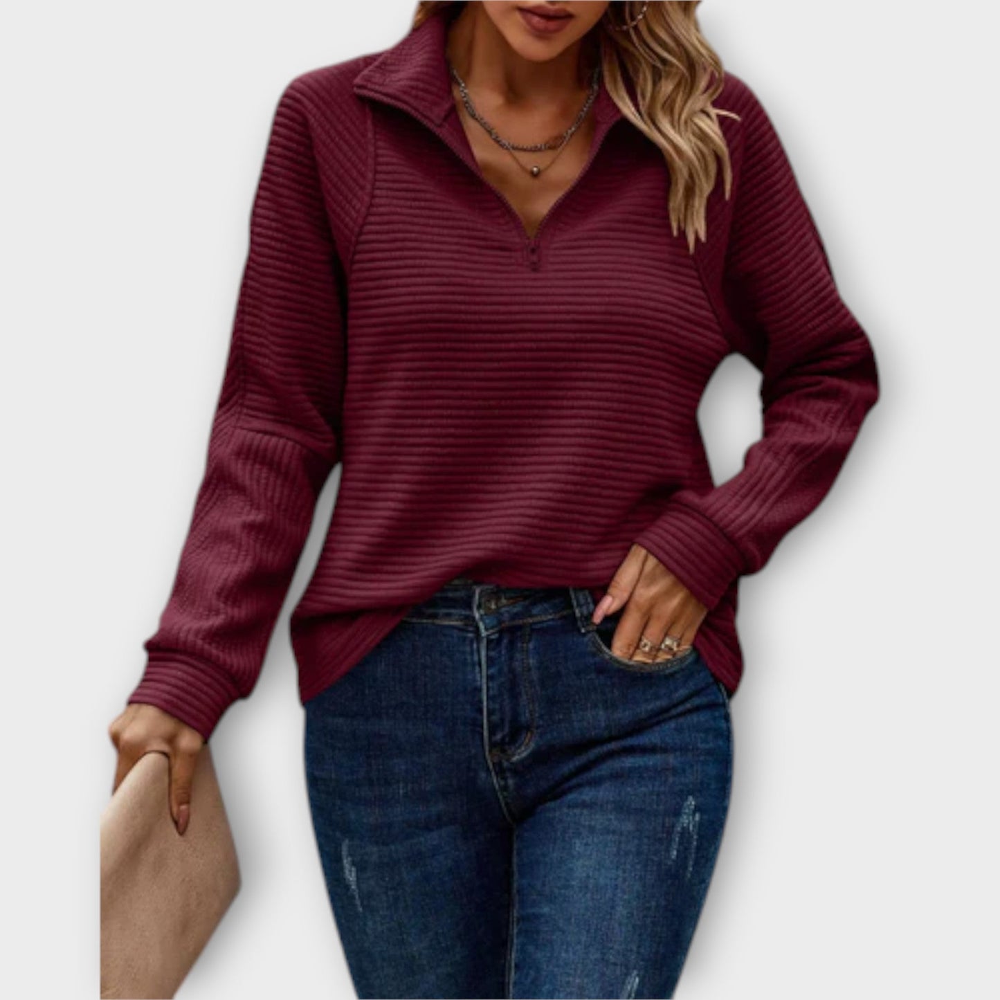 Vilja | Half-Zip Sweater