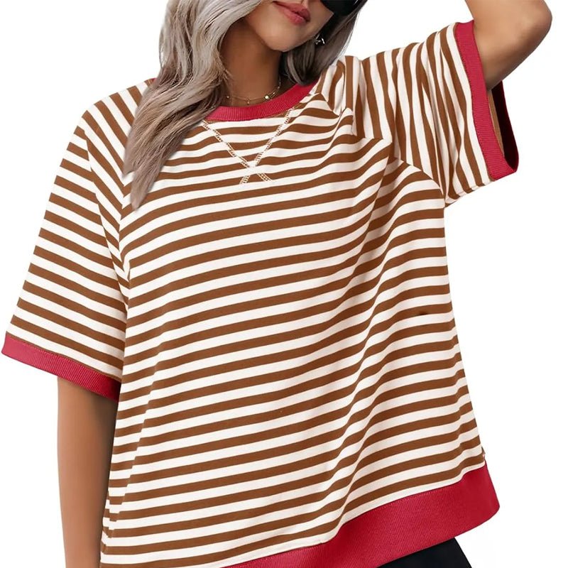 Brown + Red / XXL